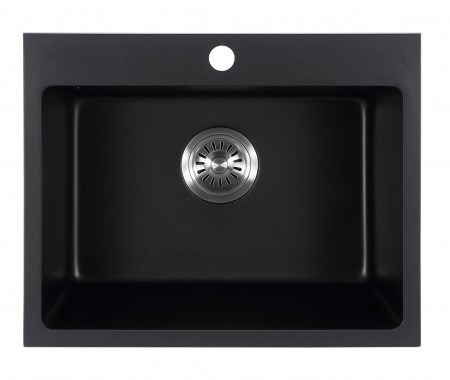 Cora Black Granite Sink - PGR5544-MB