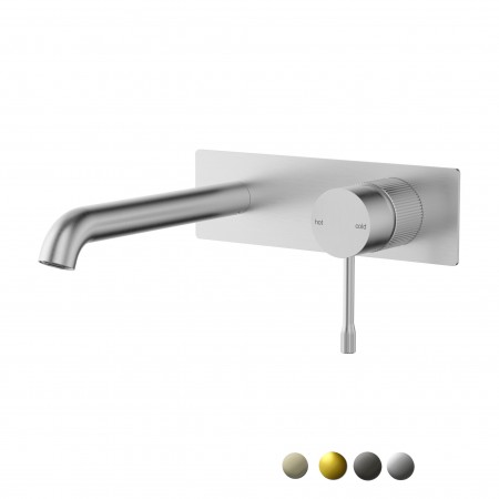 IKON/Linie Wall Basin Mixer Trim Kit. HYB585-602TK-BN