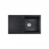 Cora Black Granite Sink with Drainer- PGR8650SD-MB